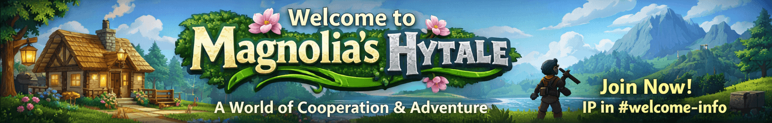 🌸 Magnolia’s Hytale | A Hytale Adventure Server