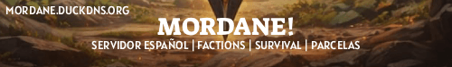 Mordane - Factions, survival y parcelas